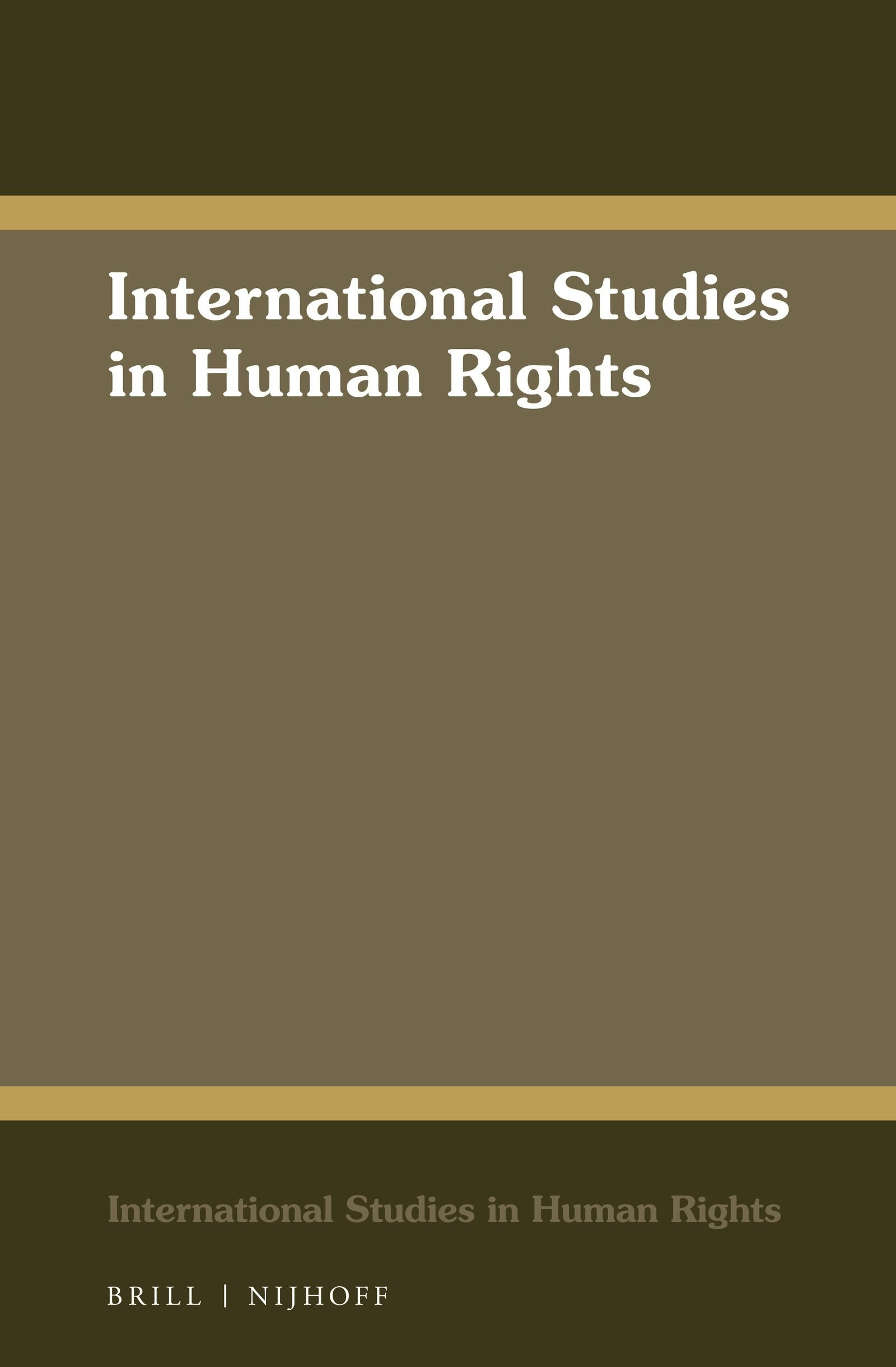 Book cover image for Human Rights and Human Security ISBN: 9789041118189